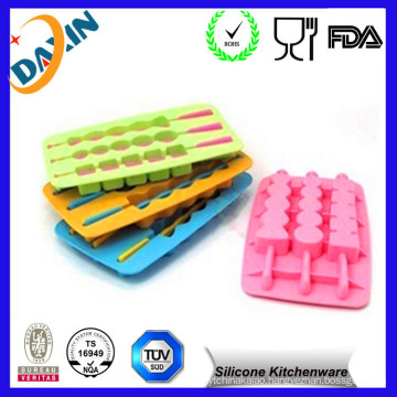 Silicone Ice Cube Trays with Lids for Kitchen Ware